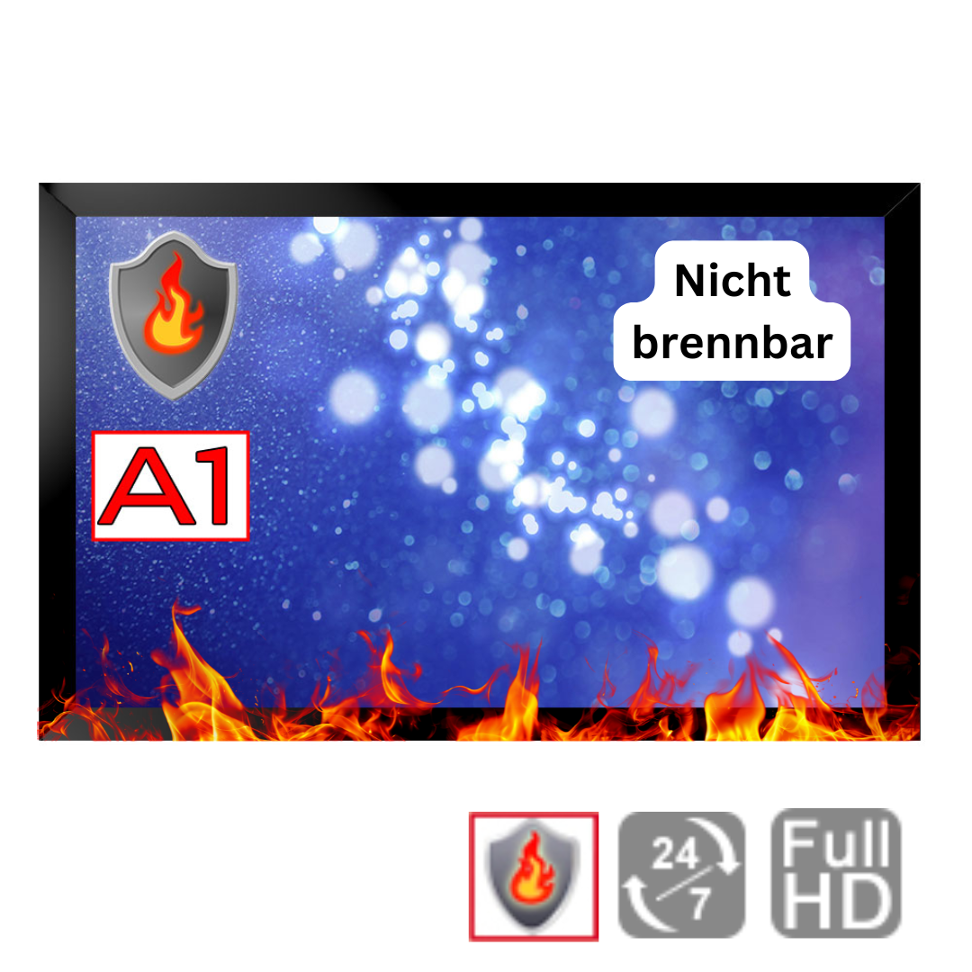 Brandschutz Monitore 24 - 65 Zoll A1 zertifiziert