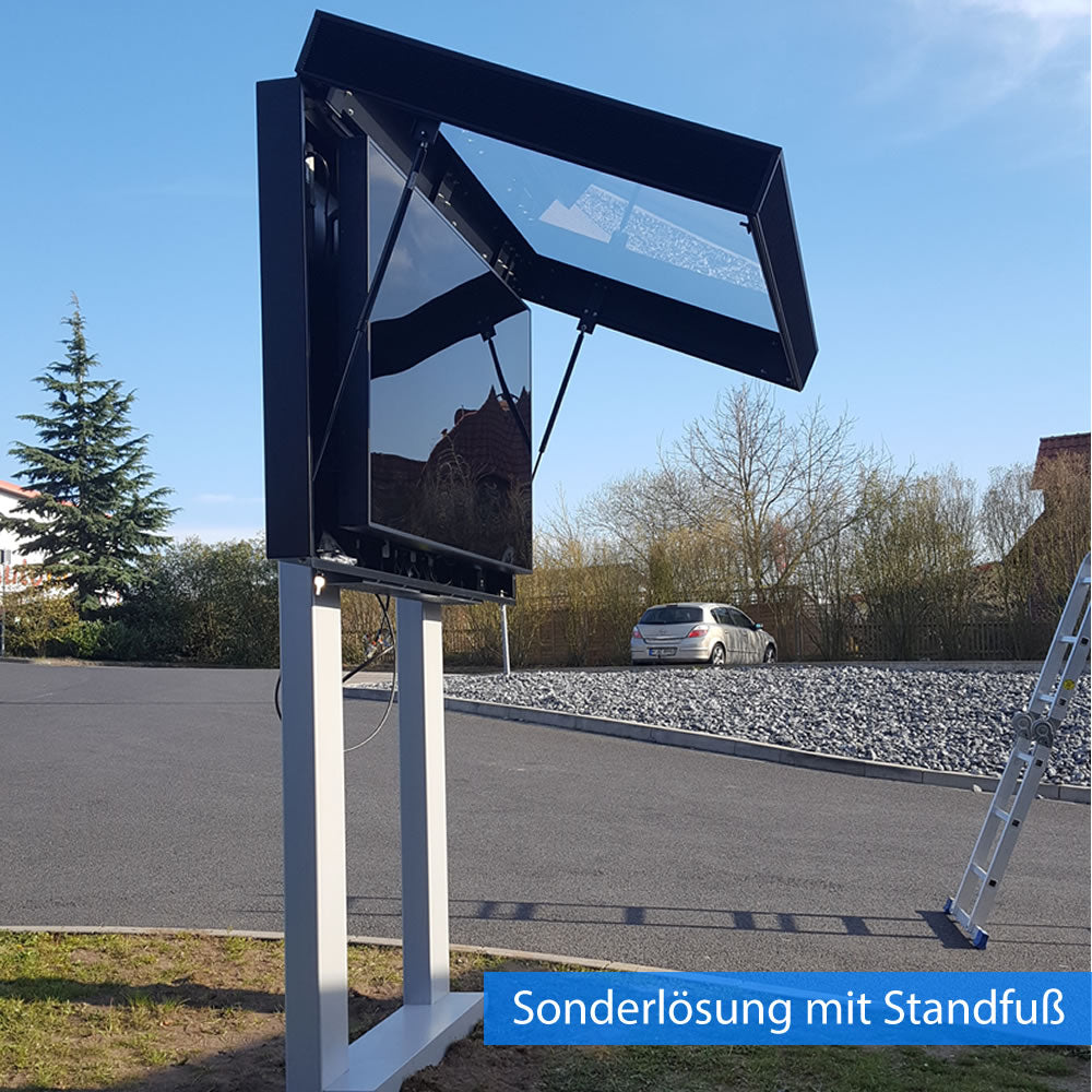 Outdoor Monitor Schutzgehäuse DOOHBOX Landscape von 30 Zoll bis 75 Zoll