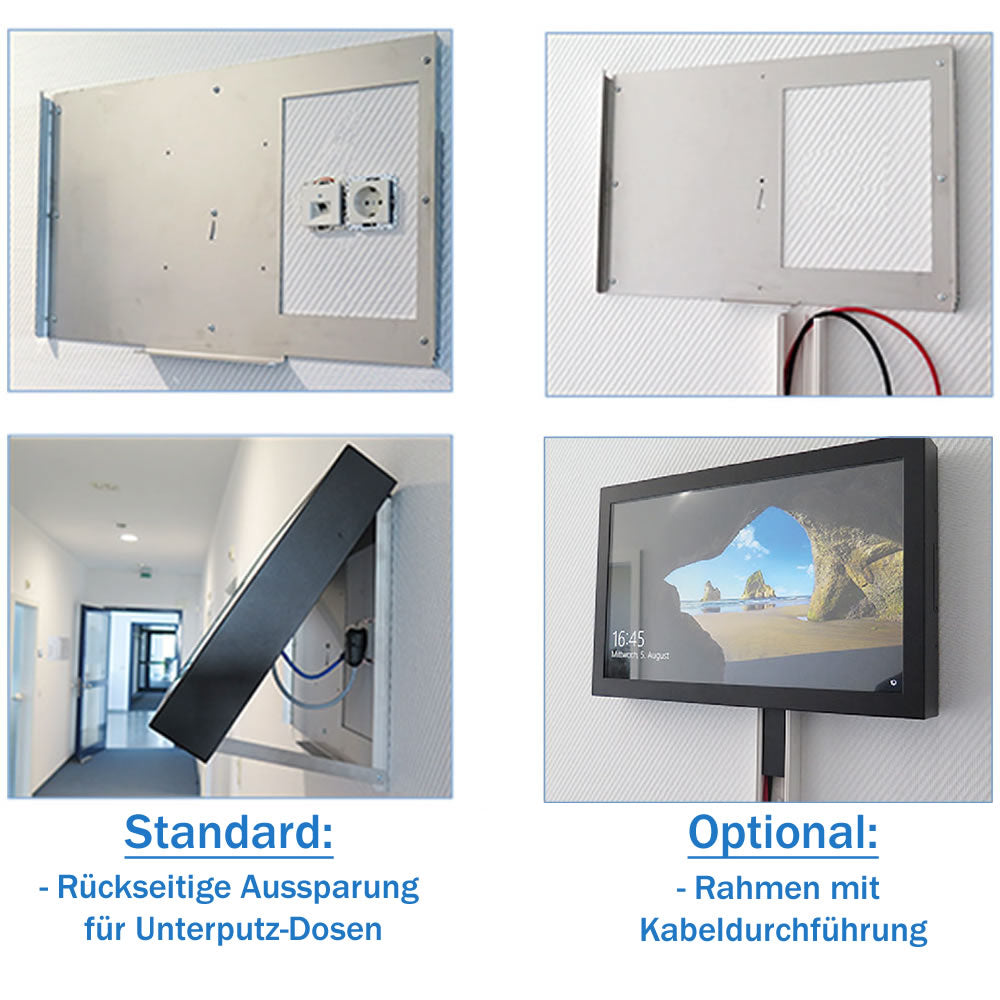 Brandschutz Monitore 24 - 65 Zoll A1 zertifiziert