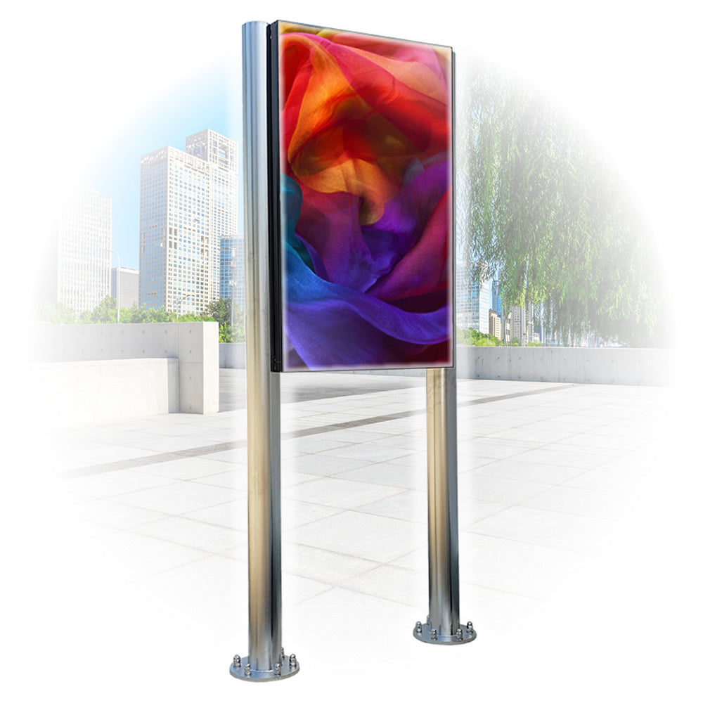 Outdoor Display mit integriertem PC