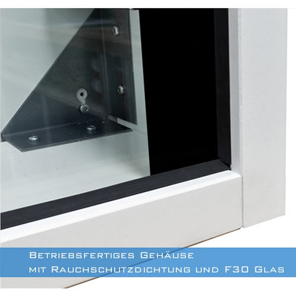 Indoor LCD LED Schutzgehäuse mit F30 Brandschutz und Monitor