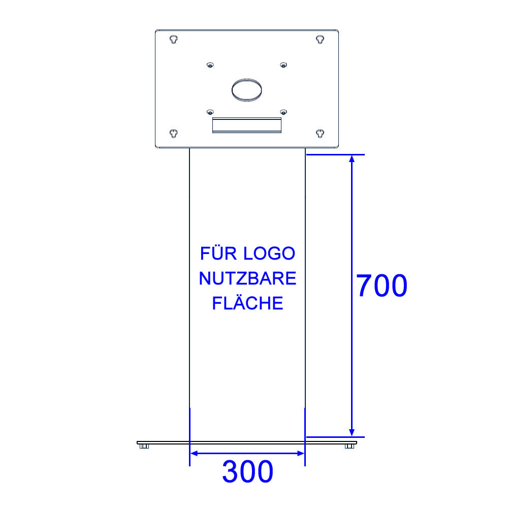 Firmenlogo Folienaufkleber für DWS und MS-Serie